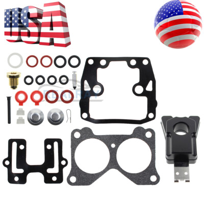 Quadrajet Carburetor Rebuild Kit Carburetor Rebuild Kit With Float For Johnson Evinrude 18-40 HP Outboard Motors Johnson 30 Hp Carb