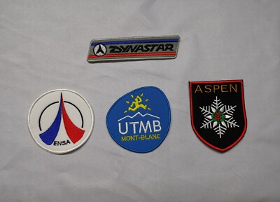 ASPEN DYNASTAR UTMB MONT BLANC ENSA SKI AND MOUNTAINEERING SCHOOL PATCH PATCHES