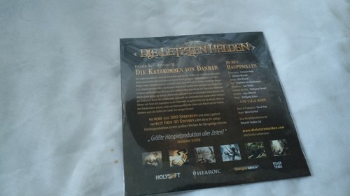DIE LETZTEN HELDEN CD DIE KATAKOMBEN VON DANBAR OVP NEU FOLIE # - Bild 2 von 2
