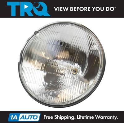 TRQ Round Sealed High Beam Headlight Headlamp for Chevy GMC Ford Dodge New