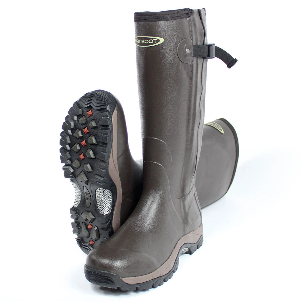 Dirt Boot® Neoprene Rubber Wellington Muck Boot Pro-Sport™ Hunt Zip Tall Wellies