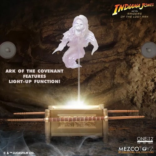 Mezco One:12 Collective Major Toht and Ark of the Covenant Deluxe Boxed Set - Picture 11 of 19