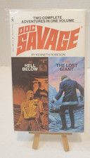 DOC SAVAGE DOUBLE BOOK #99 HELL BELOW & #100 THE LOST GIANT by Kenneth Robeson