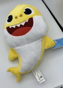 yellow shark toy
