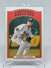 2021 Topps Heritage Minor League #180 Yordys Valdes E3B