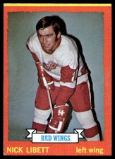 1973-74 Topps #49 Nick Libett Detroit Red Wings EX-EXMINT SET BREAK!