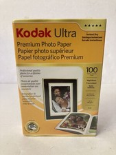 Kodak 4x6 inches Ultra Premium Photo Paper High Gloss 100 Sheets New Sealed