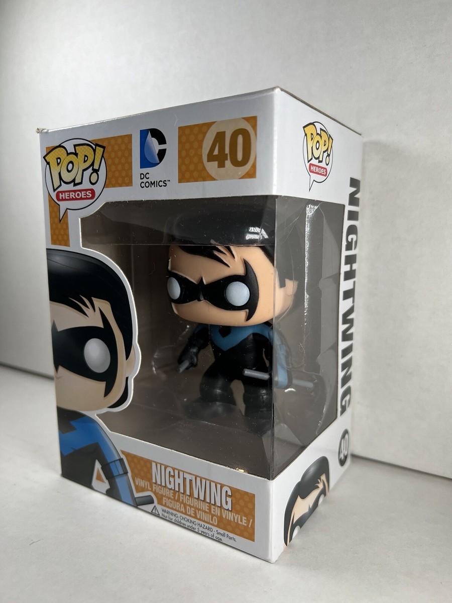 【新品未開封】Funko POP! ダークナイトライジング　ベイン Funko Pop! Nightwing (Black/Blue) #40 DC Comics Vaulted