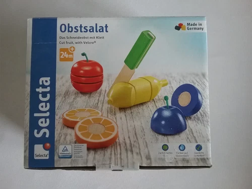 Selecta Holzspielzeug Obstsalat 11 Teile (NEU)