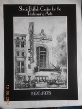 1926-1978 Shea's Theater Buffalo New York POSTER 60 year anniversary 18.5" x 23"