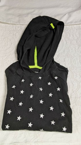 Kind Is Cool Girls Sz. L Black Hooded Top. Cute, Fun - Picture 8 of 8