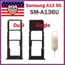 Dual/Single SIM MicroSD Card Tray Holder Slot For Samsung Galaxy A13 5G SM-A136U