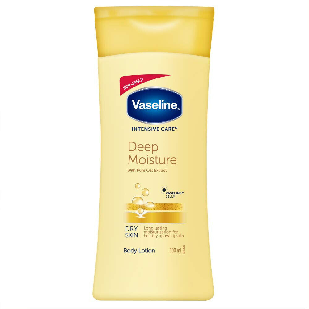 Vaseline Intensive Care Deep Moisture Body Lotion 100ml for All Skin Types