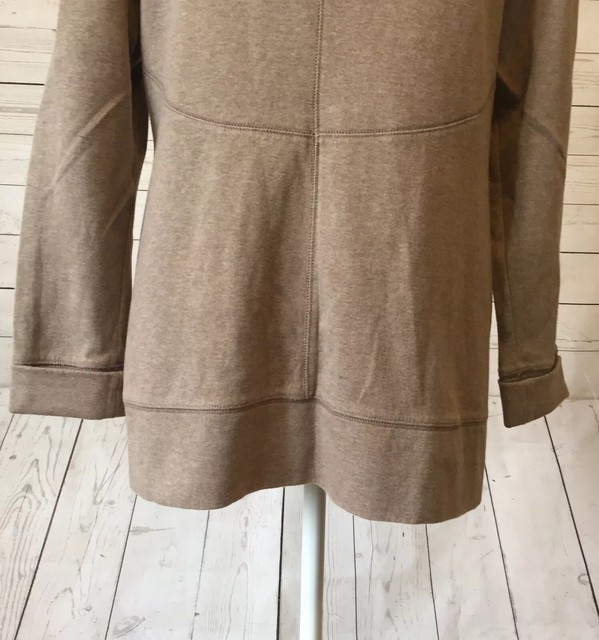 Pendleton Womens Jacket Full Zip Mock Turtleneck Brown Pockets Casual M Medium | eBay
