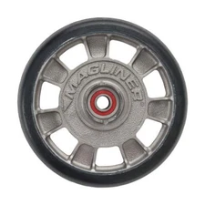 8 In. X 1-5/8 In. Hand Truck Wheel Mold-on Rubber With Sealed Semi-precision