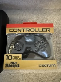 Sega Saturn Model 2 MK-80000A Console W/ New Controller/cables/battery - Lot 4