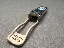Lot of 2 Cisco 40GbE SR QSFP Transceiver Optic MPO Module QSFP-40G-SR4