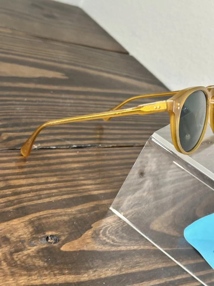 Gafas de sol Raen Light Amber Remmy unisex retro redondas miel 49 Foto 4 de 4
