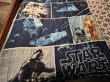 Star Wars Comforter Twin Boys Blue