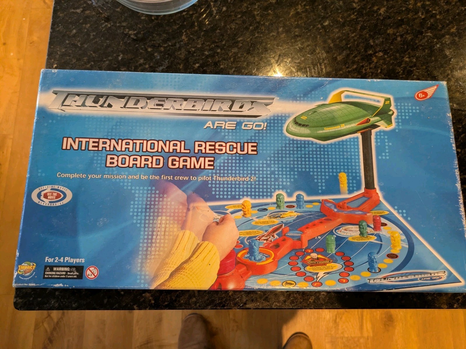 Thunderbirds Are Go! International Rescue Board Game 100% Complete Very Rare!
