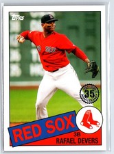 2020 Topps 1985 Topps Baseball 35th Anniversary #85-17 Rafael Devers Red Sox
