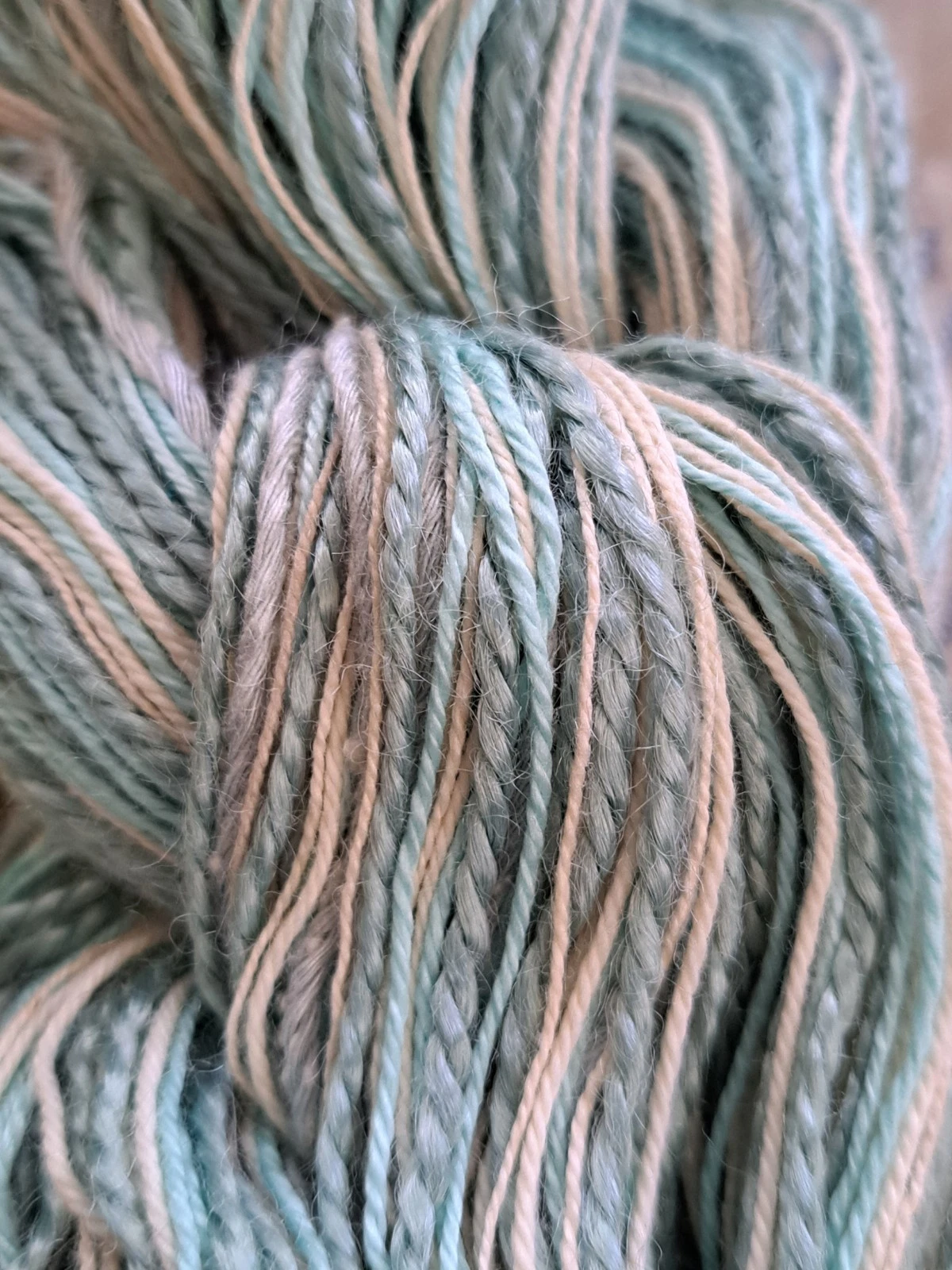 Lot Of 3 Artisinal Handcrafted Yarns Twist Multicolor 16 Oz. Total - product detail image 4