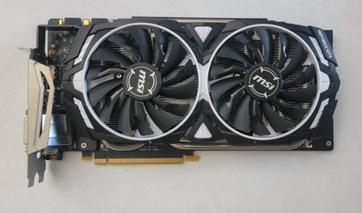 MSI GeForce GTX 1080 Ti Armor 11G OC 11GB GDDR5X Graphics Card 