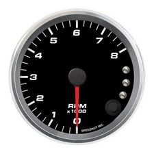 Speedhut Gauges For R3-tc3-rev Tachometer 8000 Rpm Electric Analog Dash Mount