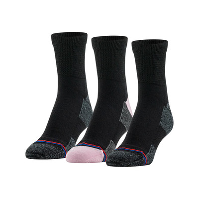 MediPeds Ladies Diabetic Quarter Socks Medium Size 6-10 3 pairs