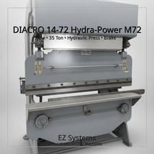 Prensa plegadora hidráulica DIACRO 14-72 Hydra-Power M72 6' x 35 toneladas