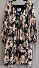 Anthropologie Tiered V-Neck Tunic Cocktail Dress Size 2XL