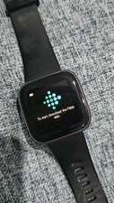 Fitbit Versa 2 - Health  Fitness Smart Watch Graphite Body / Black Band
