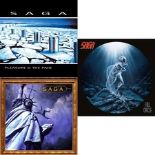 Saga - Generation 13 (2LP) & Pleasure & The Pain & Full Circle (2021 Reissue)