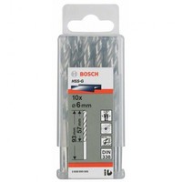 Bosch Pro Metal HSS-G Spiralbohrer, 6,7 X 63 X 101 Mm, 10-Tlg.