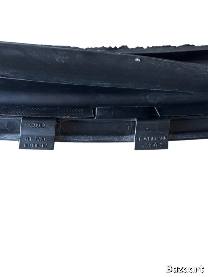 Audi B5 S4 A4 RS4 1997-2002 OEM bandeja de lluvia lateral del pasajero sello del parabrisas Foto 3 de 4