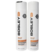 Bosley MD Revive Color Safe Nourishing Shampoo  Volumizing Condition Duo 10.1oz