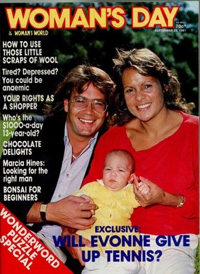 Woman's Day - September 23, 1981 - Evonne Goolagong, Cusi Cram + Marcia Hines
