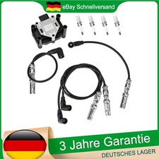 Zündspule Zündkabel Satz für Seat Altea XL 1.6 LPG Verteilerspule Stabzündspule
