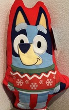 Bluey Super Soft  Cozy Shaped Pillow 20" x 20" - BRAND NEW Licensed