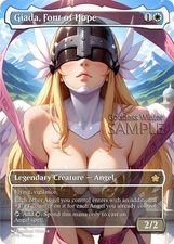 MTG - Giada, Font of Hope - Fanart Borderless Style - EDH / Playtest