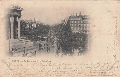 75 PARIS BOULEVARD MADELEINE - 72855