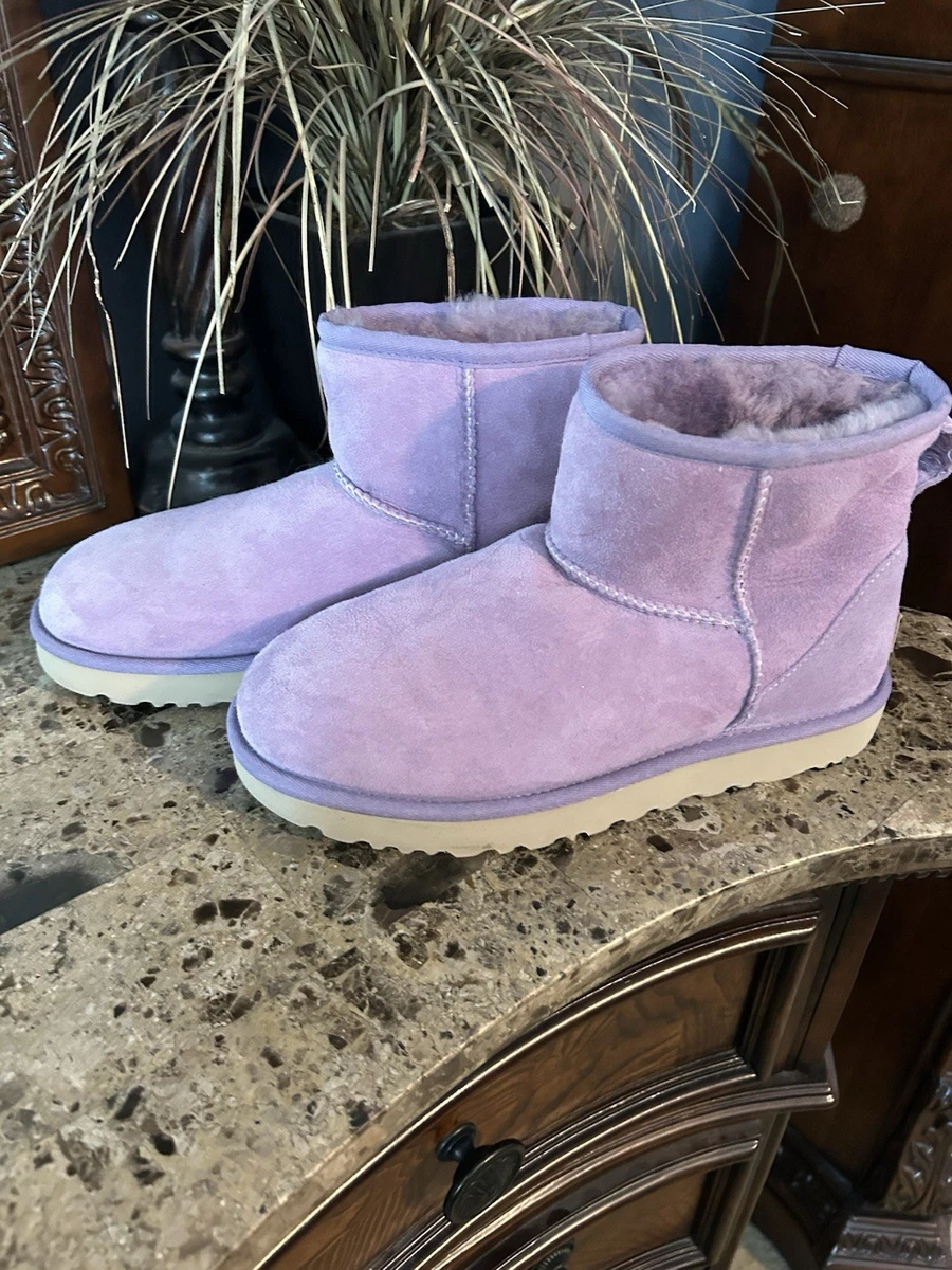 UGG パープル ショートブーツ 防水 UGG パープル ショートブーツ 防水