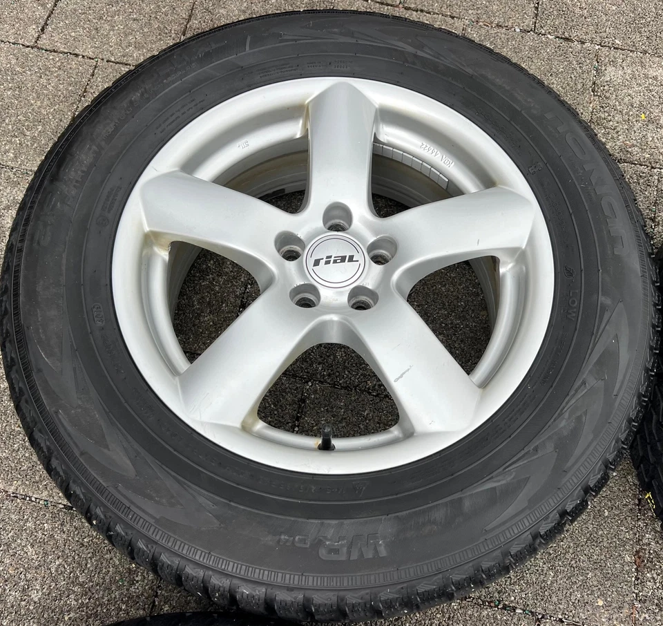 4 ALU WINTERRÄDER SUBARU OUTBACK BM/BR FORESTER SH 215/65R16 102H 2019 FREIHAUS - Bild 4 von 4