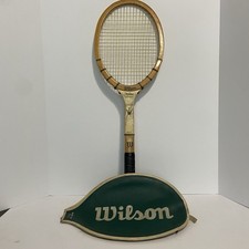Vintage 1960s Wilson Jack Kramer Autograph Tennis Racket Speed Flex Fibre Face U