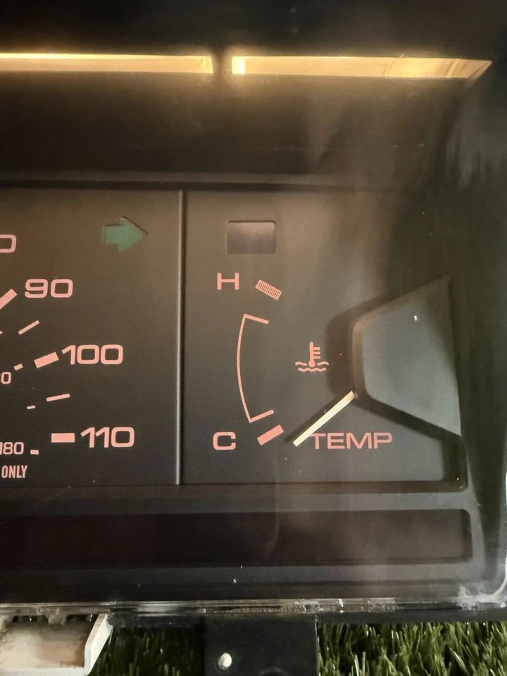 Medidores de instrumentos velocímetro camioneta Mazda B2200 B2600i 1986-1993 OEM 104 k millas Foto 3 de 4