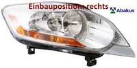 Abakus 431-1184RMLD-EM Hauptscheinwerfer Rechts Scheinwerfer FüR Ford