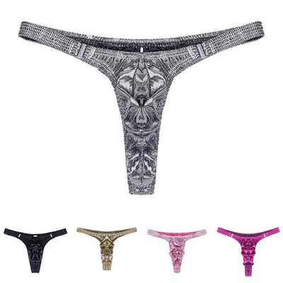 Low Waist G-String 70% Elasthan Material Brandneu Zustand Klassisches Motiv