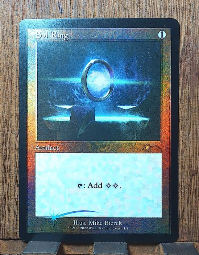 😍❤️MTG Sol Ring (Retro Frame Foil) WPN & Gateway Promos NEAR MINT😍❤️