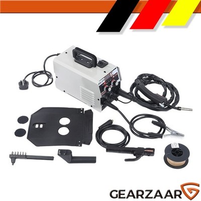250A MIG Gasless MIG Welder Flux Core Welder Stick Welder Welding Machine 3 in 1