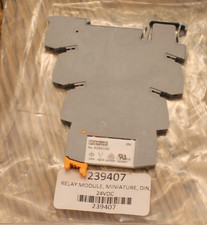 PHOENIX CONTACT PLC-BSC-24DC/21 RELAY BASE WITH 2961105 RELAY